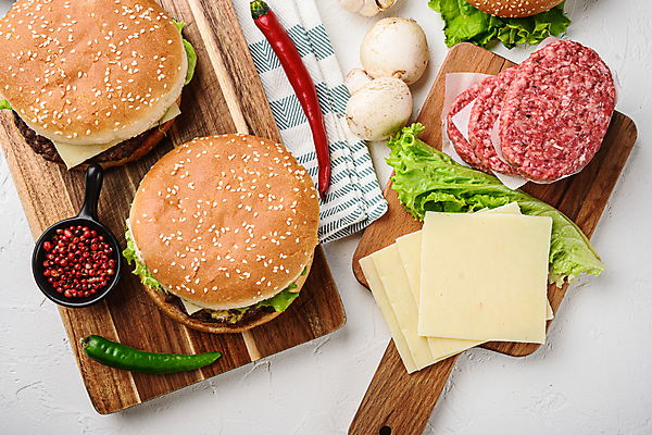 포토 JPG 해외이미지 치즈 패스트푸드 육류 사람없음 햄버거 패티 해외202105 해외포토 식재료 유제품 인스턴트 파일형식