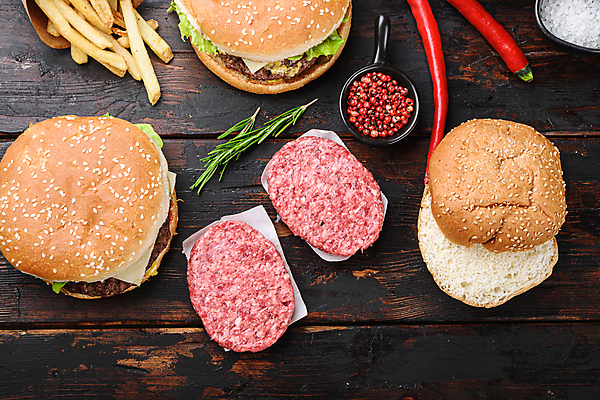 포토 JPG 해외이미지 패스트푸드 육류 사람없음 햄버거 패티 해외202105 해외포토 식재료 인스턴트 파일형식