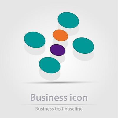 EPS 해외이미지 일러스트 비즈니스 추상 그림자 사람없음 원형 심플 해외202105 해외일러스트 도형 무늬 파일형식 벡터