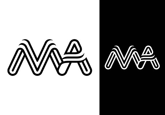 EPS 해외이미지 일러스트 비즈니스 사람없음 심볼 A M 해외202105 해외일러스트 알파벳 파일형식 벡터