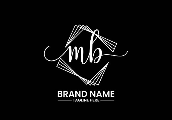 EPS 해외이미지 선 일러스트 비즈니스 사람없음 사각형 B 심볼 M 해외202105 해외일러스트 도형 알파벳 파일형식 벡터