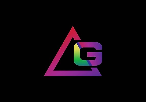 EPS 해외이미지 일러스트 비즈니스 사람없음 삼각형 G 심볼 해외202105 해외일러스트 도형 알파벳 파일형식 벡터