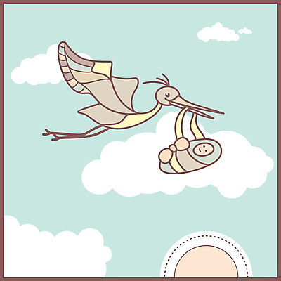 EPS 해외이미지 구름 한마리 리본 일러스트 하늘 한명 귀여움 비행 아기 물기 포대기 황새 해외202004 해외202105 해외일러스트 자연요소 1 컨셉 모션 조류 사람 아기용품 파일형식 벡터