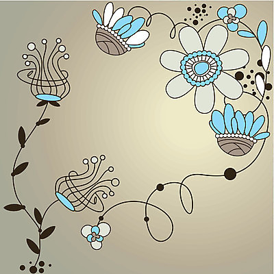 EPS 해외이미지 꽃 잎 꽃무늬 일러스트 프레임 사람없음 해외202004 해외202105 해외일러스트 식물 무늬 파일형식 벡터