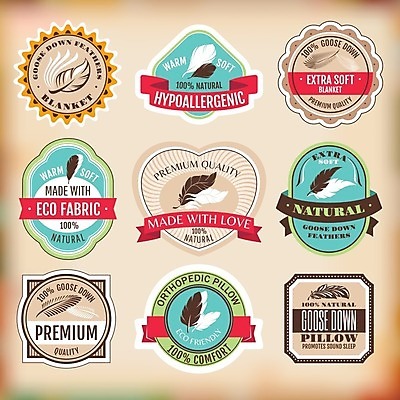 EPS 해외이미지 리본 일러스트 사람없음 세트 하트 원형 심볼 깃털 프리미엄 해외202004 해외202105 해외일러스트 모양 도형 파일형식 벡터