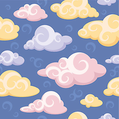 EPS 해외이미지 구름 백그라운드 패턴 일러스트 사람없음 해외202004 해외202105 해외일러스트 자연요소 무늬 파일형식 벡터