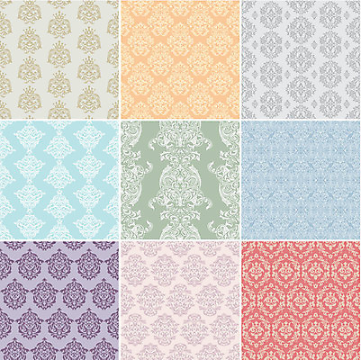 EPS 해외이미지 꽃 백그라운드 잎 꽃무늬 패턴 곡선 일러스트 벽지 추상 장식 세트 수확 직물 커튼 천 수집 타일 질감 복고 구성 르네상스 옛날 회복 반복 해외202004 해외202105 해외일러스트 식물 선 컨셉 무늬 농업 파일형식 벡터