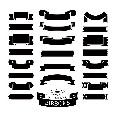 EPS 해외이미지 디자인 리본 일러스트 사람없음 엘리먼트 해외202004 해외202105 해외일러스트 파일형식 벡터