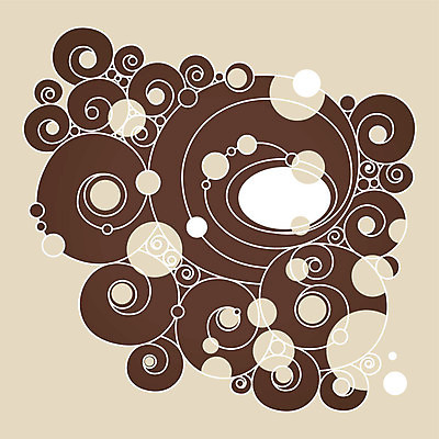 EPS 해외이미지 선 백그라운드 일러스트 사람없음 갈색 원형 라인아트 해외202004 해외202105 해외일러스트 도형 컬러 파일형식 벡터