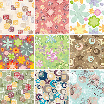 EPS 해외이미지 식물 디자인 계절 꽃 별 선 분홍색 백그라운드 잎 꽃무늬 패턴 일러스트 자연 벽지 추상 프레임 미술 그래픽 장식 빨간색 세트 컬러풀 정원 봄 만화 수집 그림 복고 부드러움 엘리먼트 해외202004 해외202105 해외일러스트 자연요소 컬러 무늬 문화예술 감각 생태계 파일형식 벡터