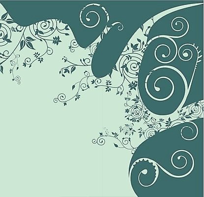 EPS 해외이미지 꽃 잎 꽃무늬 일러스트 프레임 사람없음 초록색 덩굴 해외202004 해외202105 해외일러스트 식물 컬러 무늬 파일형식 벡터