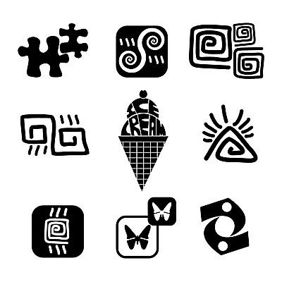 EPS 해외이미지 디자인 나비 일러스트 아이스크림 사람없음 태양 소용돌이 퍼즐 엘리먼트 해외202004 해외202105 해외일러스트 자연요소 곤충 디저트 회오리 파일형식 벡터