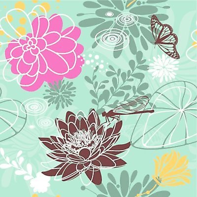 EPS 해외이미지 꽃 나비 백그라운드 두마리 꽃무늬 일러스트 사람없음 잠자리 민트색 해외202004 해외202105 해외일러스트 식물 컬러 곤충 2 무늬 파일형식 벡터