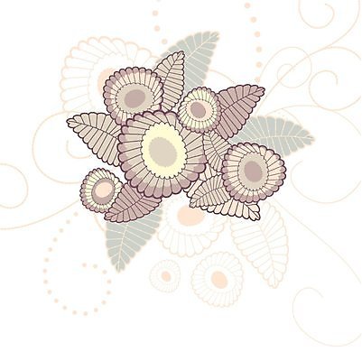 EPS 해외이미지 꽃 백그라운드 잎 꽃무늬 일러스트 사람없음 해외202004 해외202105 해외일러스트 식물 무늬 파일형식 벡터