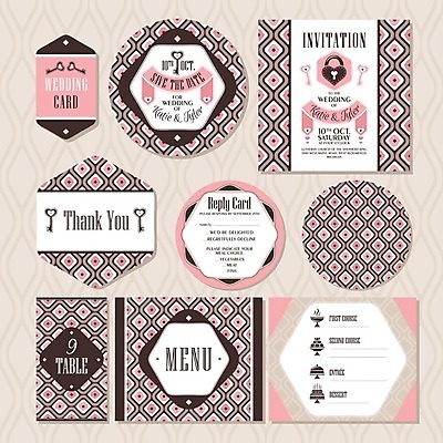 EPS 해외이미지 디자인 리본 분홍색 결혼 패턴 일러스트 열쇠 프레임 자물쇠 사람없음 세트 꼬리표 사각형 하트 원형 청첩장 해외202004 해외202105 해외일러스트 모양 도형 컬러 무늬 카드_감사 이벤트 라벨 파일형식 벡터
