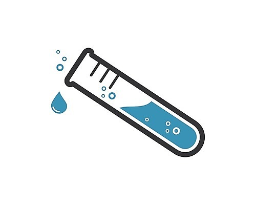 EPS 해외이미지 디자인 과학 일러스트 실험 사람없음 물방울 액체 심볼 시험관 해외202105 해외일러스트 실험기구 파일형식 벡터