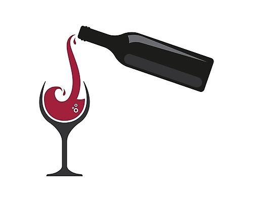 EPS 해외이미지 와인잔 일러스트 사람없음 와인 붓기 레드와인 심볼 와인병 해외202105 해외일러스트 술잔 모션 병_용기 주류 파일형식 벡터