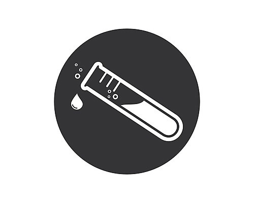 EPS 해외이미지 디자인 과학 일러스트 사람없음 물방울 심볼 시험관 해외202105 해외일러스트 실험기구 파일형식 벡터