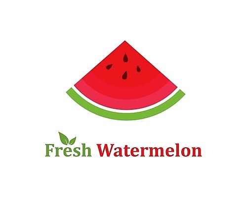 EPS 해외이미지 디자인 백그라운드 일러스트 수박 사람없음 빨간색 신선 심볼 해외202105 해외일러스트 컬러 과일 파일형식 벡터