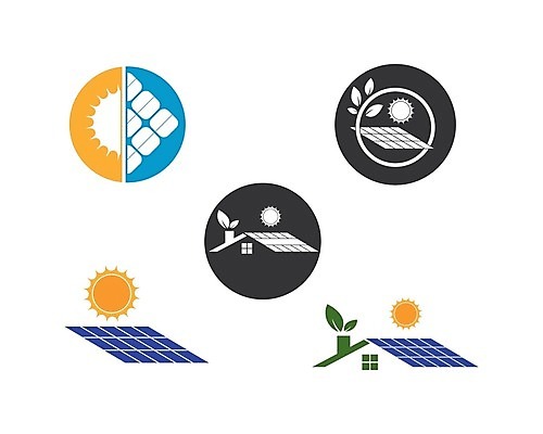 EPS 해외이미지 비즈니스 사람없음 그린에너지 태양에너지 집열판 브랜딩 해외202105 해외일러스트 에너지 파일형식 벡터