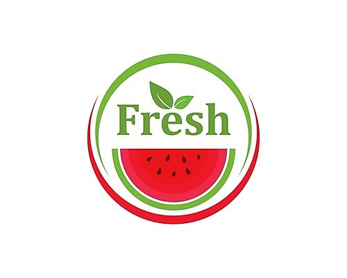 EPS 해외이미지 디자인 백그라운드 일러스트 수박 사람없음 빨간색 신선 심볼 해외202105 해외일러스트 컬러 과일 파일형식 벡터