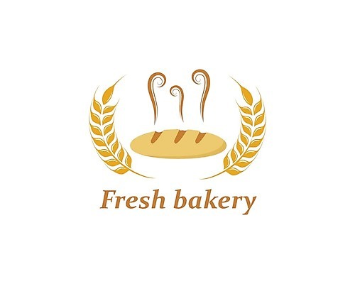 EPS 해외이미지 빵 일러스트 디저트 사람없음 빵집 밀 심볼 해외202105 해외일러스트 음식 곡류 상점 파일형식 벡터