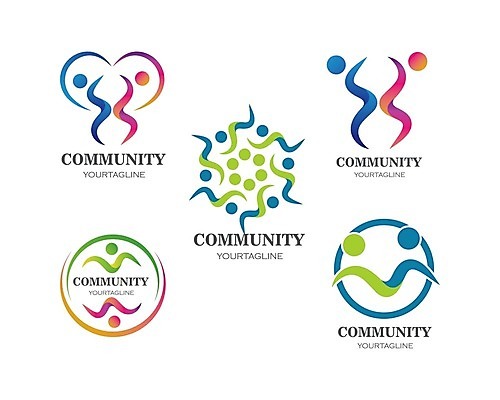 EPS 해외이미지 문화 일러스트 회사 비즈니스 사람없음 하트 퍼즐 브랜딩 해외202105 해외일러스트 모양 파일형식 벡터