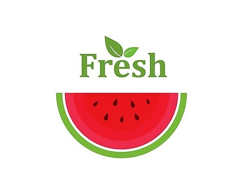EPS 해외이미지 디자인 백그라운드 일러스트 수박 사람없음 빨간색 심볼 수박조각 해외202105 해외일러스트 컬러 조각 과일 파일형식 벡터