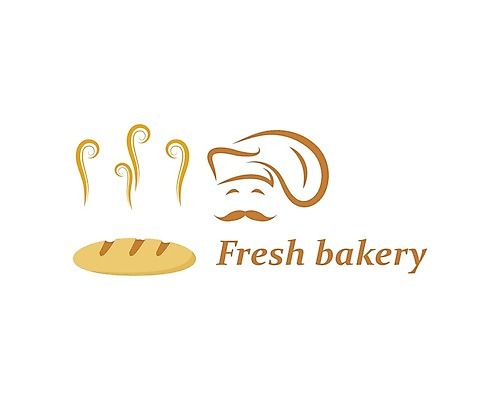 EPS 해외이미지 빵 일러스트 디저트 사람없음 빵집 심볼 제빵사 해외202105 해외일러스트 직업 음식 상점 파일형식 벡터