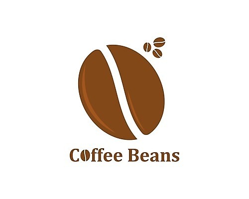 EPS 해외이미지 디자인 커피 백그라운드 일러스트 사람없음 갈색 원두 낟알 심볼 해외202105 해외일러스트 음료 컬러 파일형식 벡터