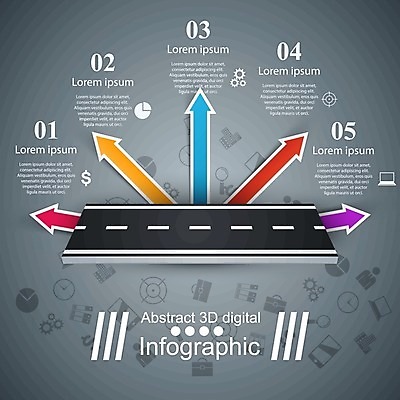 EPS 해외이미지 화살표 도로 일러스트 비즈니스 사람없음 노트북 달러 자료 인포그래픽 정보 톱니바퀴 원그래프 목차 해외202004 해외202105 해외일러스트 길 돈 교통시설 그래프 전자제품 파일형식 벡터