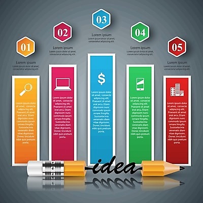 EPS 해외이미지 일러스트 비즈니스 돋보기 사람없음 건물 노트북 스마트폰 연필 달러 자료 인포그래픽 정보 연필심 목차 해외202004 해외202105 해외일러스트 건축물 돈 학용품 전자제품 핸드폰 스마트기기 필기구 파일형식 벡터