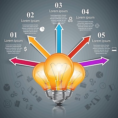 EPS 해외이미지 화살표 일러스트 비즈니스 전구 사람없음 노트북 달러 자료 인포그래픽 정보 톱니바퀴 원그래프 목차 해외202004 해외202105 해외일러스트 돈 그래프 전자제품 파일형식 벡터