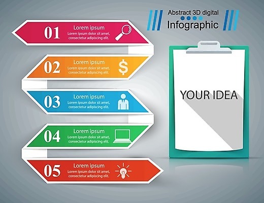 EPS 해외이미지 일러스트 비즈니스 전구 돋보기 사람모양 사람없음 노트북 달러 자료 인포그래픽 정보 서류판 목차 해외202004 해외202105 해외일러스트 모양 돈 전자제품 사무용품 파일형식 벡터