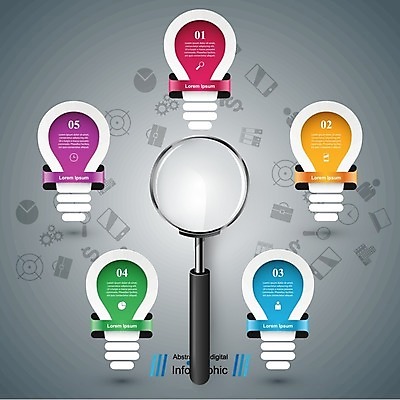 EPS 해외이미지 시계 일러스트 비즈니스 전구 돋보기 사람모양 사람없음 스마트폰 자료 인포그래픽 정보 목차 해외202004 해외202105 해외일러스트 모양 핸드폰 스마트기기 파일형식 벡터