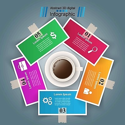 EPS 해외이미지 서류가방 일러스트 비즈니스 돋보기 사람모양 사람없음 달러 자료 인포그래픽 정보 커피잔 톱니바퀴 목차 해외202004 해외202105 해외일러스트 모양 커피 돈 가방 잔 파일형식 벡터