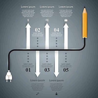 EPS 해외이미지 화살표 서류가방 일러스트 비즈니스 사람없음 연필 달러 자료 인포그래픽 정보 콘센트 톱니바퀴 목차 해외202004 해외202105 해외일러스트 돈 가방 학용품 필기구 파일형식 벡터