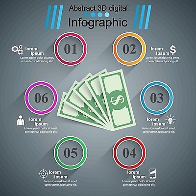 EPS 해외이미지 지폐 일러스트 비즈니스 전구 사람모양 사람없음 스마트폰 달러 자료 인포그래픽 정보 톱니바퀴 목차 해외202004 해외202105 해외일러스트 모양 돈 핸드폰 스마트기기 파일형식 벡터