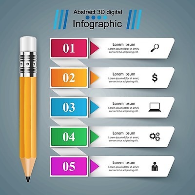 EPS 해외이미지 일러스트 비즈니스 돋보기 사람모양 사람없음 노트북 연필 달러 자료 인포그래픽 정보 톱니바퀴 목차 해외202004 해외202105 해외일러스트 모양 돈 학용품 전자제품 필기구 파일형식 벡터