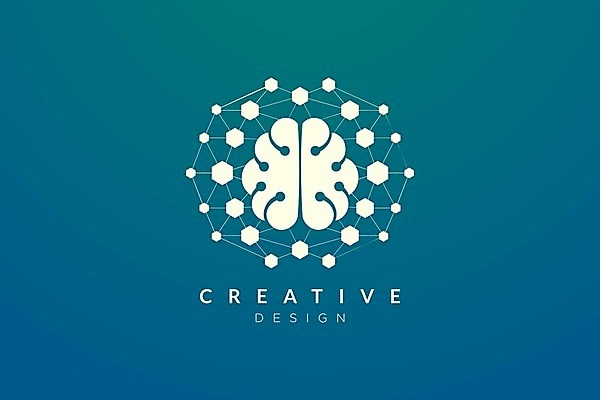 EPS 해외이미지 일러스트 비즈니스 사람없음 과학기술 네트워크 뇌 심플 해외202105 해외일러스트 기술 파일형식 벡터