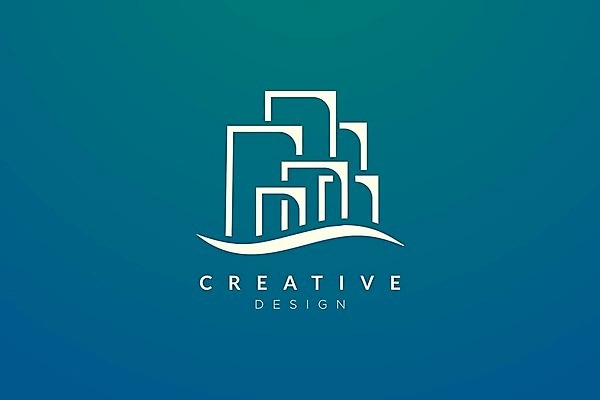 EPS 해외이미지 일러스트 비즈니스 빌딩 사람없음 건물 도시 심플 해외202105 해외일러스트 건축물 파일형식 벡터