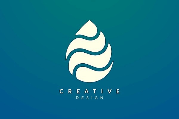 EPS 해외이미지 곡선 일러스트 비즈니스 사람없음 물방울무늬 웨이브 심플 해외202105 해외일러스트 선 무늬 파일형식 벡터