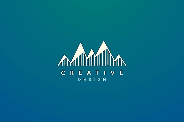 EPS 해외이미지 일러스트 비즈니스 산 사람없음 심플 해외202105 해외일러스트 파일형식 벡터