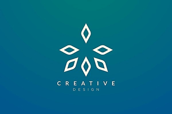 EPS 해외이미지 꽃 꽃무늬 일러스트 비즈니스 사람없음 심플 마름모 꽃모형 해외202105 해외일러스트 도형 식물 무늬 모형 파일형식 벡터