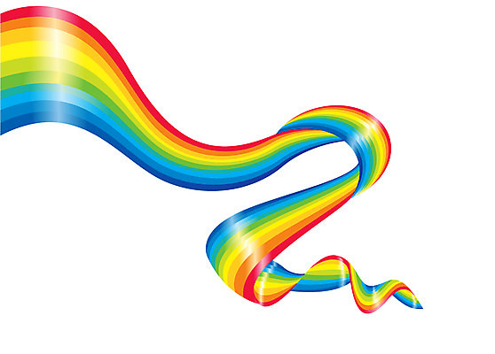 EPS 선 백그라운드 무지개 무늬 패턴 곡선 일러스트 사람없음 컬러풀 라인아트 라인백그라운드 국내일러스트 자연요소 컬러 파일형식 벡터