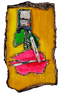 JPG 백그라운드 일러스트 흡연 담배 사람없음 신체부위 시화 입술 골판지 담배갑 담배케이스 국내일러스트 종이 사람 파일형식