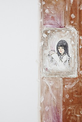 JPG 여자 백그라운드 일러스트 잔 한명 사람 공백 시화 여자만 여자한명만 국내일러스트 1 식기 파일형식