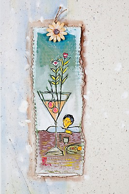 JPG 식물 남자 꽃 백그라운드 일러스트 잔 한명 사람 성인 칵테일 시화 칵테일잔 골판지 남자만 남자한명만 성인남자만 성인만 국내일러스트 1 식기 종이 술잔 주류 파일형식