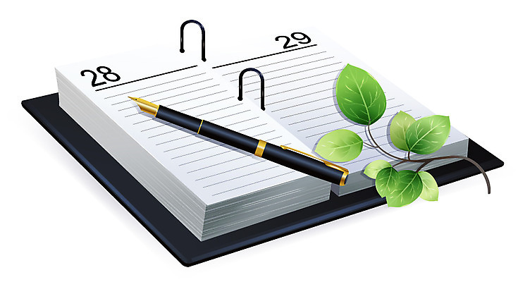 EPS 아이콘 줄기 잎 비즈니스 문구용품 입체아이콘 디테일아이콘 사람없음 필기구 펜 만년필 다이어리 달력 메모지 계획 비즈니스아이콘 스케줄러 스케쥴러 2D아이콘 식물 컨셉 사무용품 입체 오브젝트 파일형식 벡터