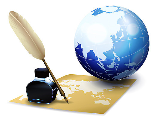 EPS 아이콘 지구 세계지도 지도 비즈니스 문구용품 잉크 입체아이콘 디테일아이콘 사람없음 필기구 펜 지구본 비즈니스아이콘 2D아이콘 세계 입체 오브젝트 파일형식 벡터